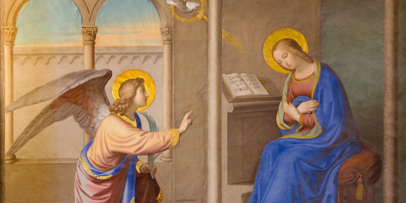 Blessed Mother Mary, The Annunciation
