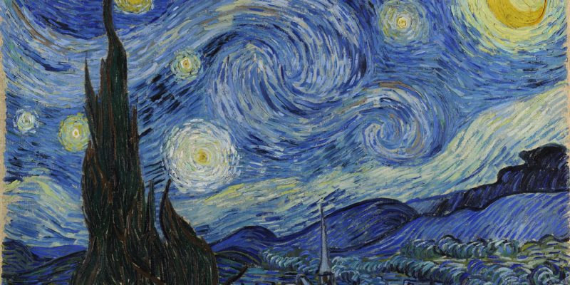 The Starry Night - Vincent Van Gogh - Wayfinding.Life